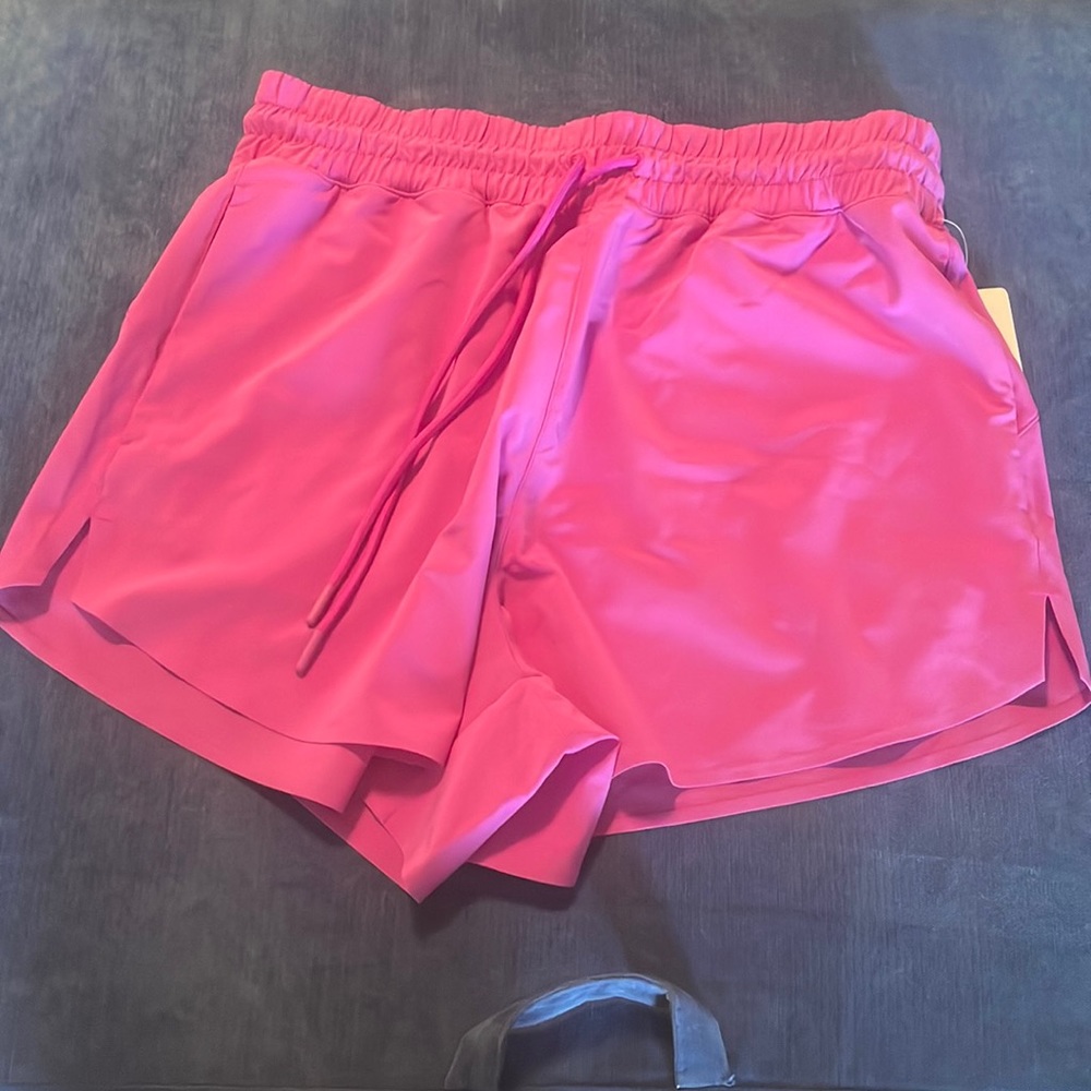 NWT purple he pink new with tags Athleta shorts